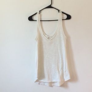 Project social T - white tank top